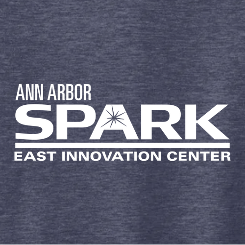 Ladies District Made Soft Very Important Tee -- Heathered Navy