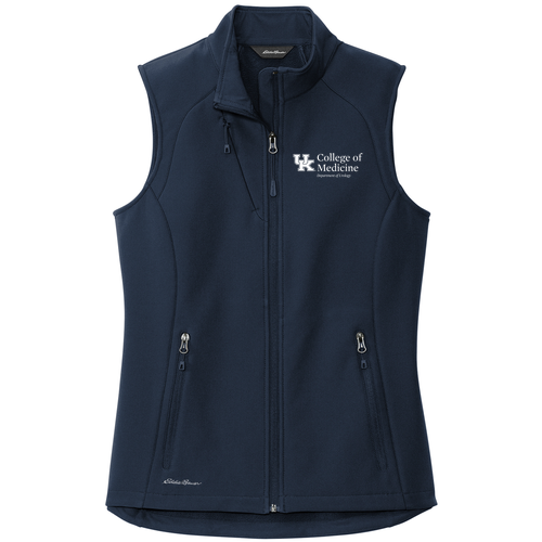 Eddie Bauer Ladies Stretch Soft Shell Vest -- River Blue Navy