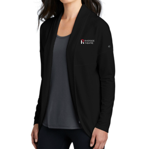 OGIO Ladies Luuma Cocoon Fleece -- Blacktop