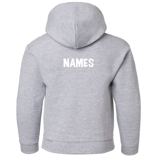 Gildan Heavy Blend YOUTH Hoodie -- Sport Grey