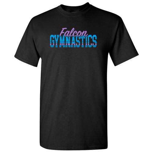 Falcon Gymnast T-Shirt -- Black