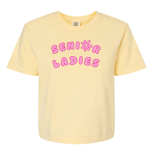 Comfort Color Lady's Heavyweight Boxy Tee -- Butter