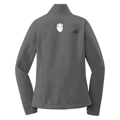 Cardiology North Face Ladies Soft Shell Jacket -- Asphalt Grey
