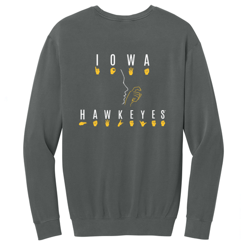 Comfort Colors Adult Crewneck Sweatshirt -- Pepper