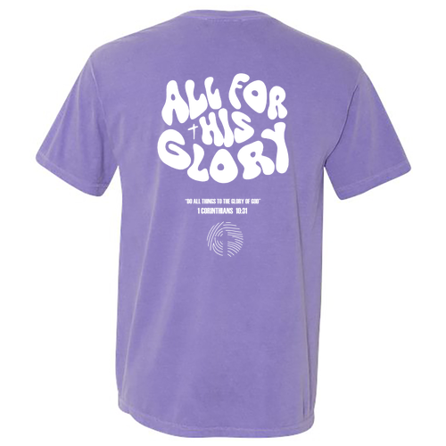 Comfort Colors Unisex Garment-Dyed Heavyweight Pocket T-Shirt -- Violet