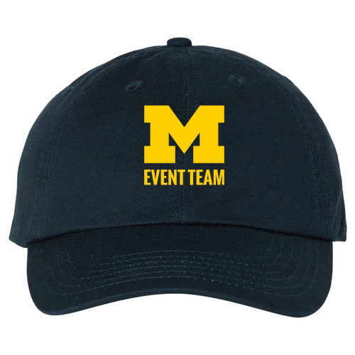 Valucap Bio-Washed Unstructured Hat -- Navy