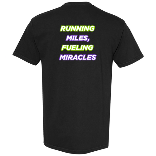Runner Comfort Colors Heavyweight Adult T-Shirt -- Black