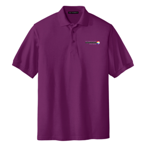 Port Authority Silk Touch Sport Shirt -- Deep Berry
