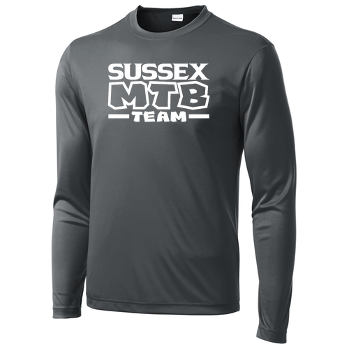Sport Tek Long Sleeve Competitor -- Iron Grey