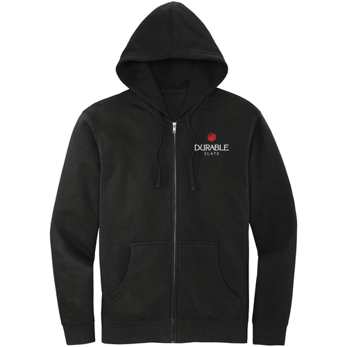 District V.I.T. Fleece Full-Zip Hoodie -- Black