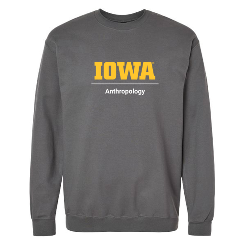 Gildan Adult Softstyle Fleece Crew Sweatshirt -- Charcoal
