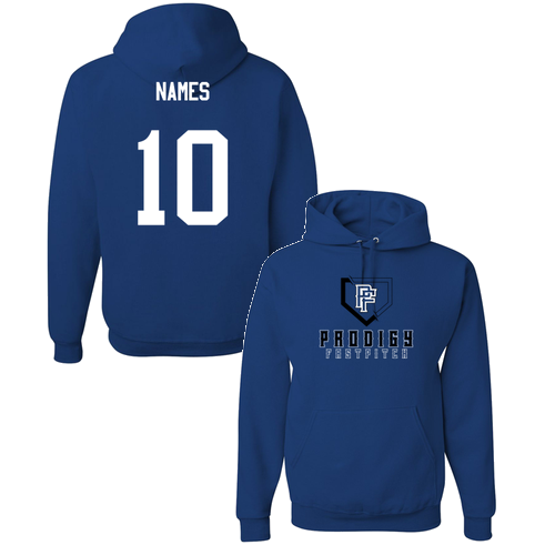 Jerzees 8 oz 50/50 Nublend Adult Hooded Sweatshirt -- Royal