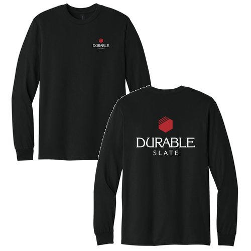 Gildan Heavy Cotton Longsleeve Basic T-Shirt -- Black