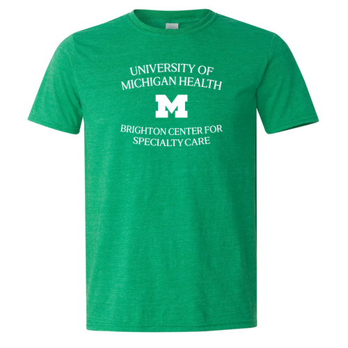 Gildan Soft Fitted T-Shirt -- Heather Irish Green