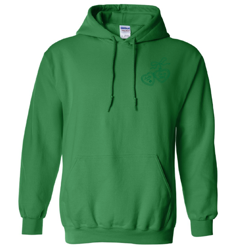 Gildan Heavy Blend Hooded Sweatshirt -- Irish Green