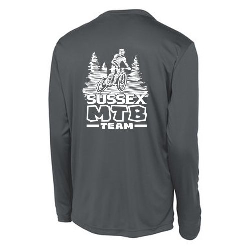 Sport Tek Long Sleeve Competitor -- Iron Grey