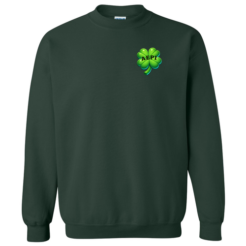 Gildan Heavy Blend Crew Neck Sweatshirt -- Forest Green