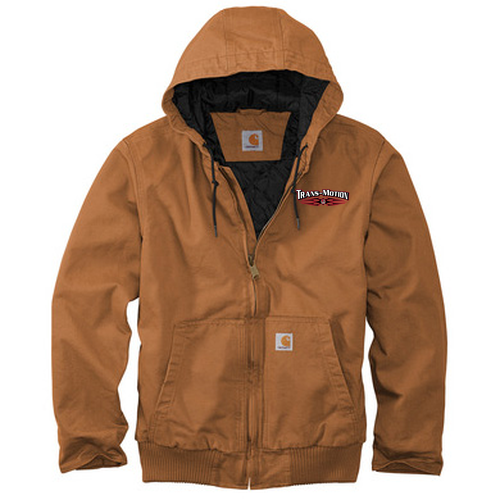 Tall Washed Duck Active Jacket -- Carhartt Brown