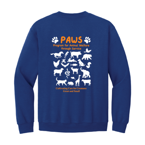 Gildan Heavy Blend Crew Neck Sweatshirt -- Fan Deep Royal