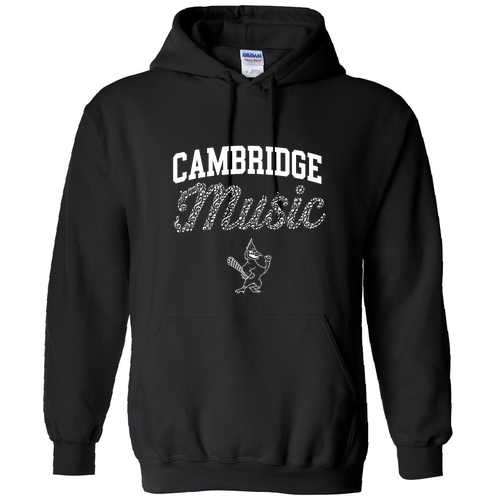 Gildan Heavy Blend Hooded Sweatshirt -- Black