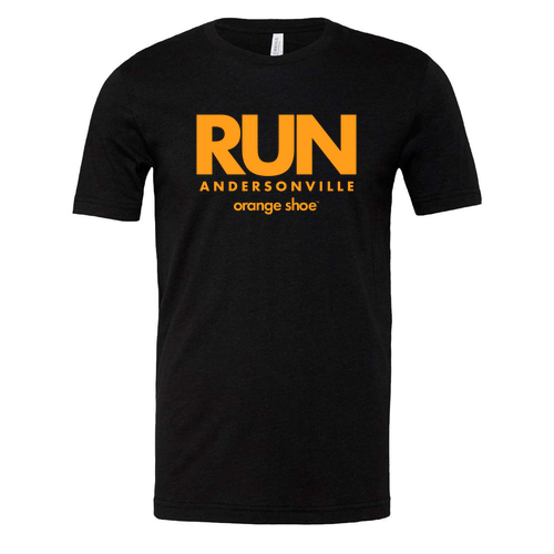 RUN Andersonville Unisex Tee-- Black Heather