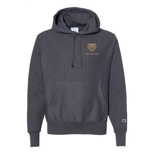 Champion Heavyweight Reverse Weave Hooded Sweatshirt -- Charcoal Heather