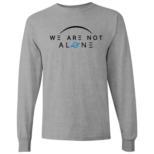 Gildan Heavy Cotton Longsleeve Basic T-Shirt -- Sport Grey