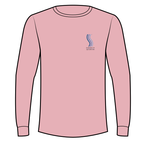 Bella Canvas Unisex Jersey Longsleeve Tee -- Pink