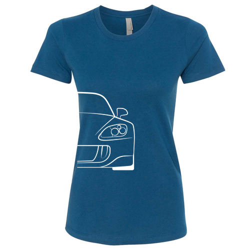 Next Level Ladies Boyfriend Tee -- Cool Blue