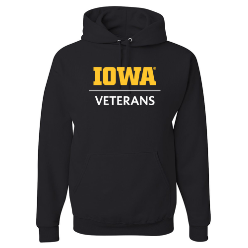 Jerzees 8 oz 50/50 Nublend Adult Hooded Sweatshirt -- Black