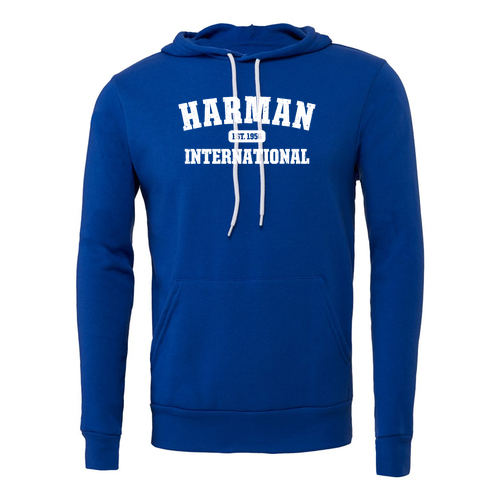 BELLA + CANVAS Sponge Fleece Hoodie -- True Royal