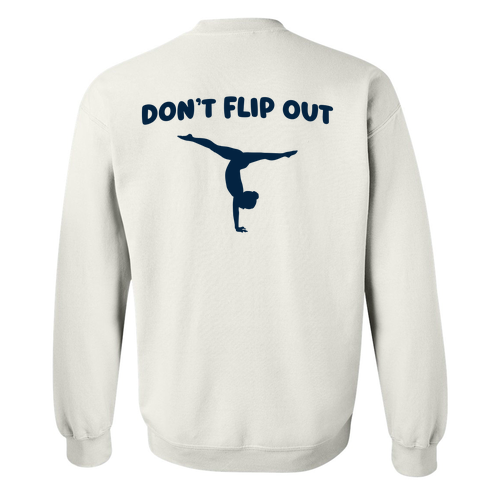 Gildan Heavy Blend Crew Neck Sweatshirt -- White