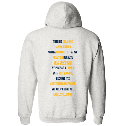 Gildan Adult Dryblend Adult Hooded Sweatshirt -- Ash