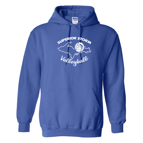 Gildan Heavy Blend Hooded Sweatshirt -- Royal