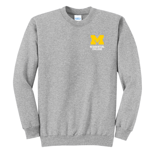 Port and Company Classic Crewneck Sweatshirt -- Athletic Heather