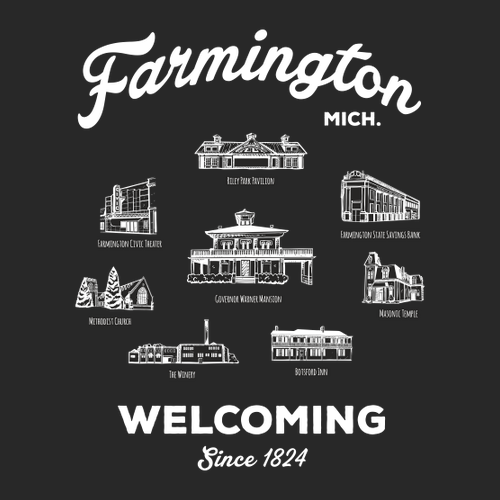 Welcoming Since 1824 Full Zip Sweatshirt