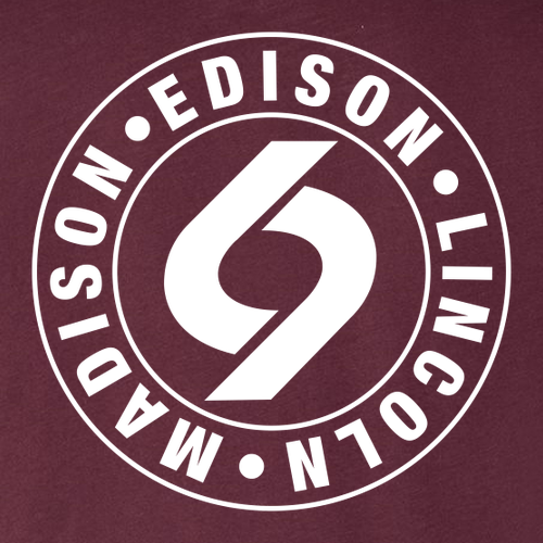 Bella+Canvas Unisex Triblend Long Sleeve Tee -- Maroon Triblend