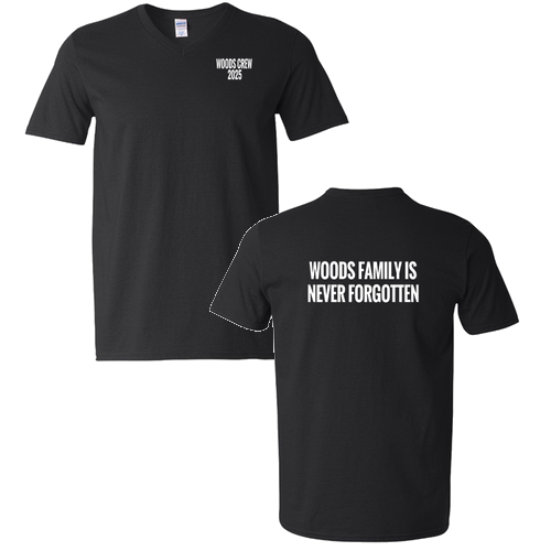 Gildan SoftStyle V Neck T Shirt -- Black