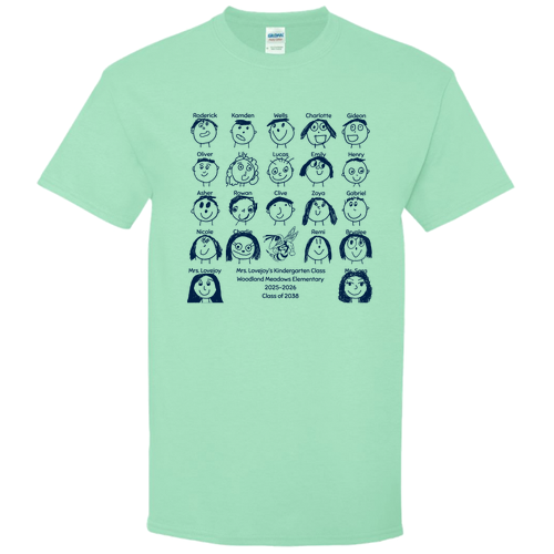 Gildan Heavy Cotton Basic T-Shirt -- Mint Green