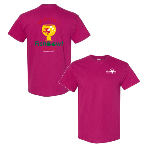 Heavy Cotton Basic T-Shirt -- Berry