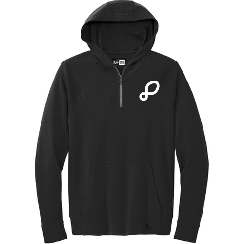 New Era STS quarter-zip Hoodie -- Black