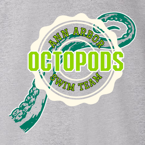 Hanes 7.8 Oz., 50/50 Comfort Blend Fleece Pullover Hood Adult -- Light Steel