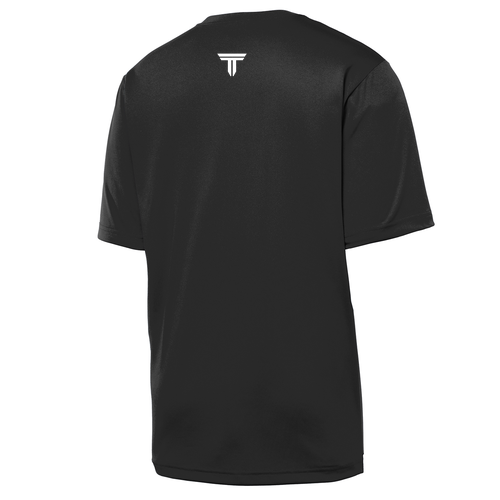 Sport-Tek PosiCharge Tough Tee Black Logo only