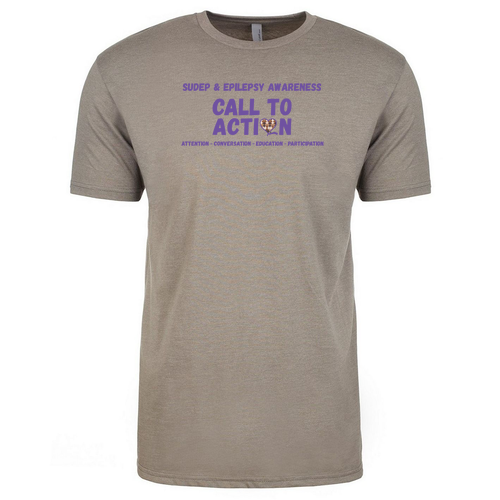 Next Level Mens CVC Crew -- Warm Grey