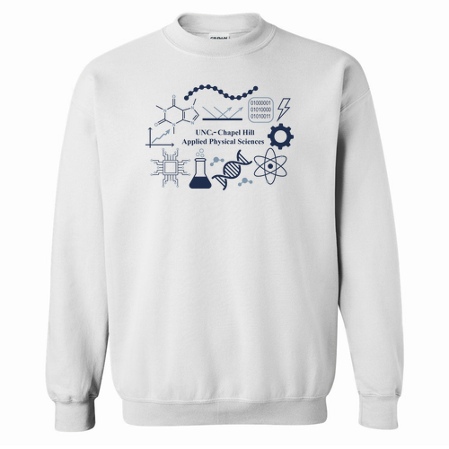 Gildan Heavy Blend Crew Neck Sweatshirt -- White