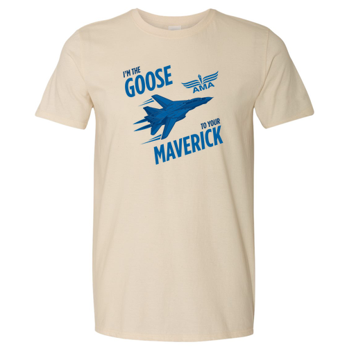 Gildan SoftStyle Goose to Maverick Jet T-Shirt -- Natural