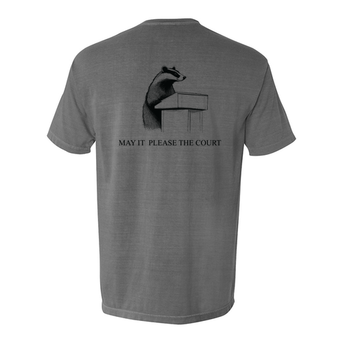 Comfort Colors Short Sleeve Pocket Tee -- Grey