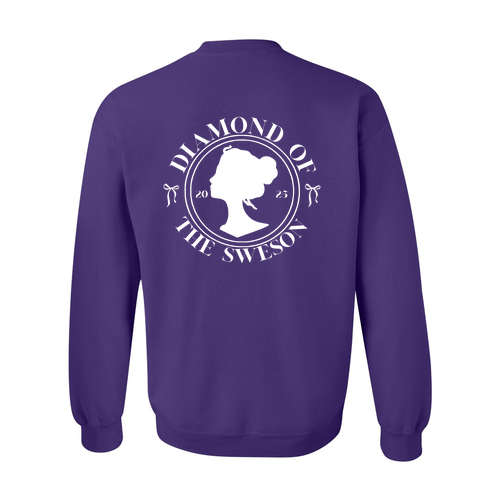 Gildan Heavy Blend Crew Neck Sweatshirt -- Purple