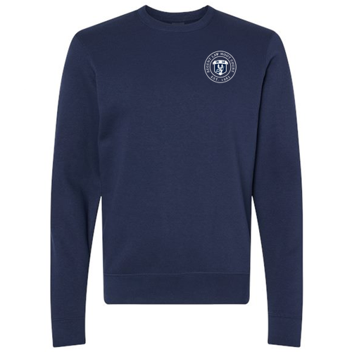 Embroidered Moot Court Crewneck Sweater