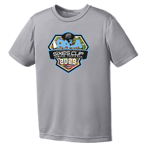 HAUDENOSAUNEE Performance Tee -- YOUTH Silver